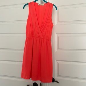 Like new! Coral sleeveless dress